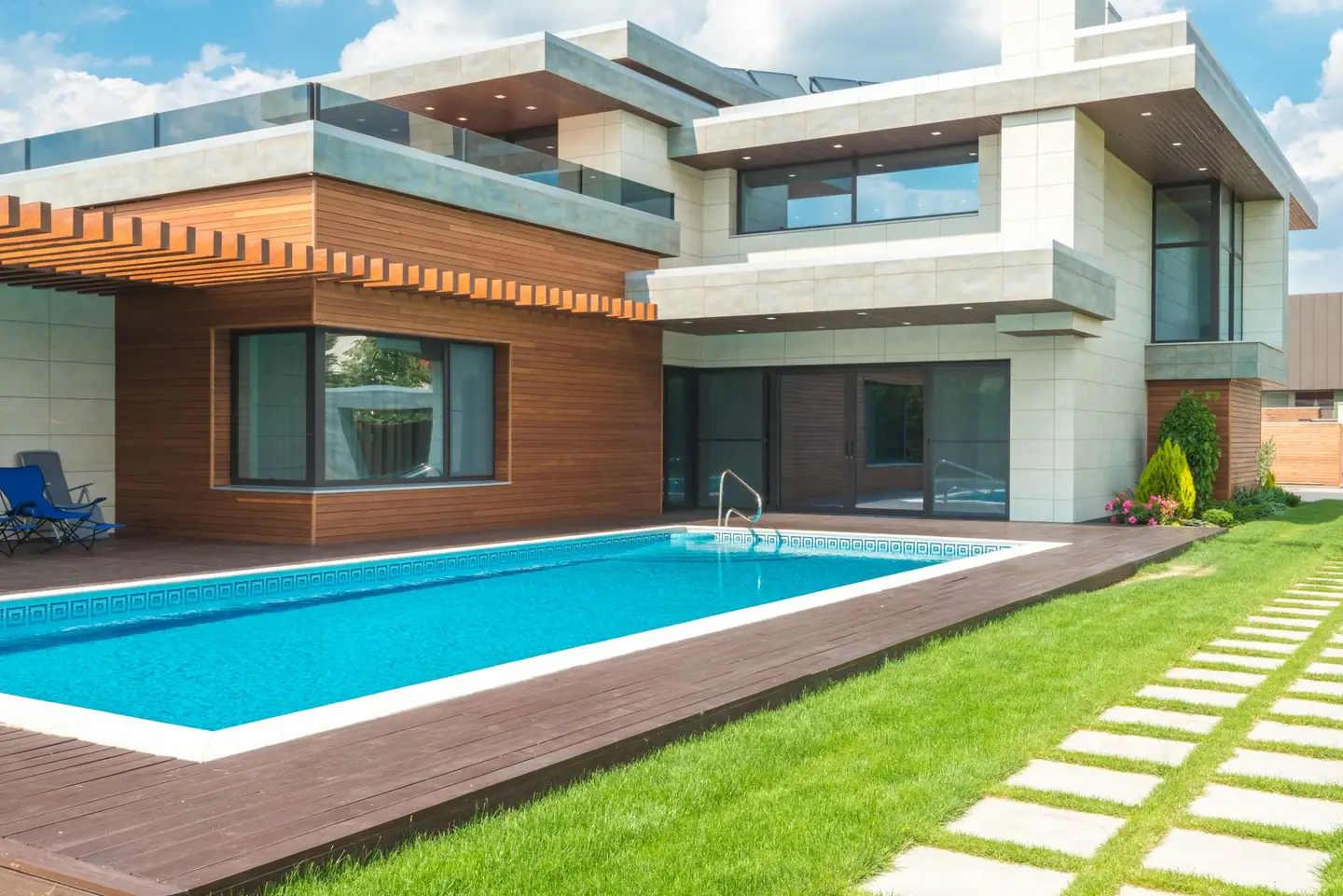 Swimming pool built in Lavington, NSW